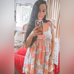 Dolls Kill x Care Bears Rainbow Skater Dress – Size Small